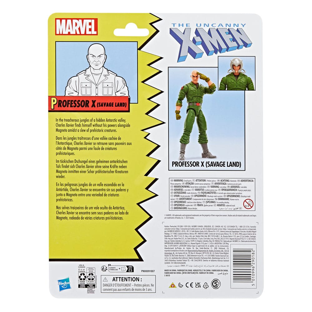 The Uncanny X-Men Marvel Legends Action Figure Professor X (Savage Land) 6-inch